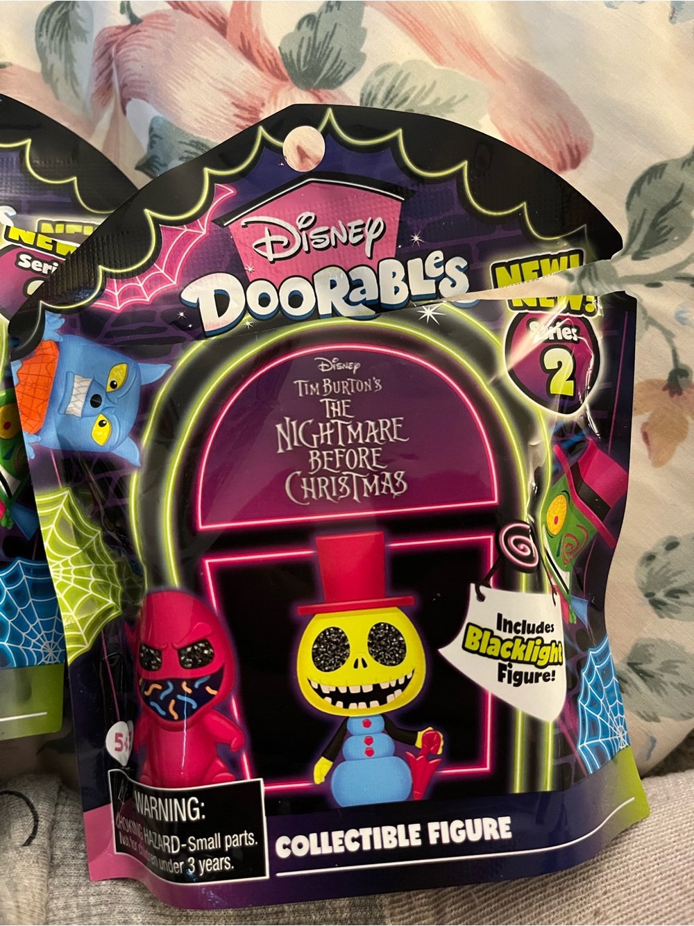 Disney Doorables Tim Burton’s The Nightmare Before Christmas Blacklight Figure